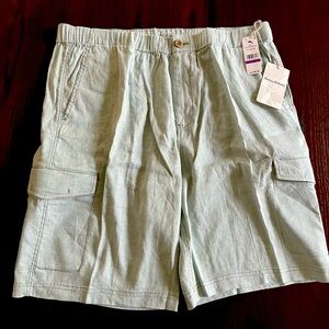 Tommy Bahama Linen Cargo Shorts
Iceberg Green 
2XL
BRAND NEW!!